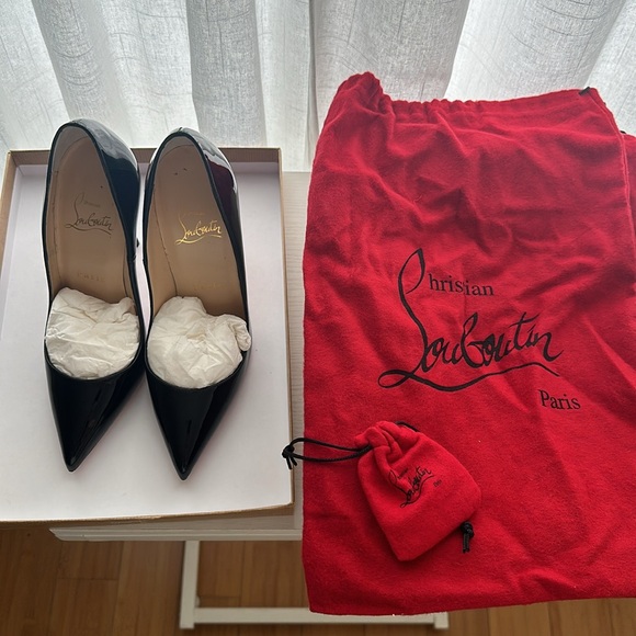 Christian Louboutin So Kate 120 Patent Heels - Picture 6 of 6